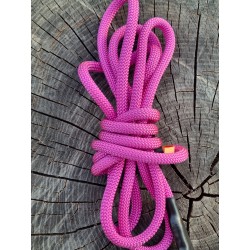 PREMIUM Smycz Aksamitny Róż...