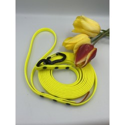 Smycz Hexa 10mm żółty neon