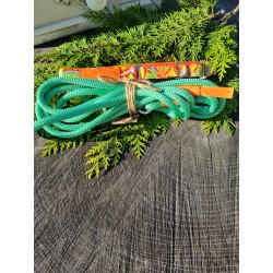 PREMIUM Smycz ZIELONA -...